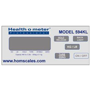 DISPLAY ASSEMBLY FOR 594KL SCALE